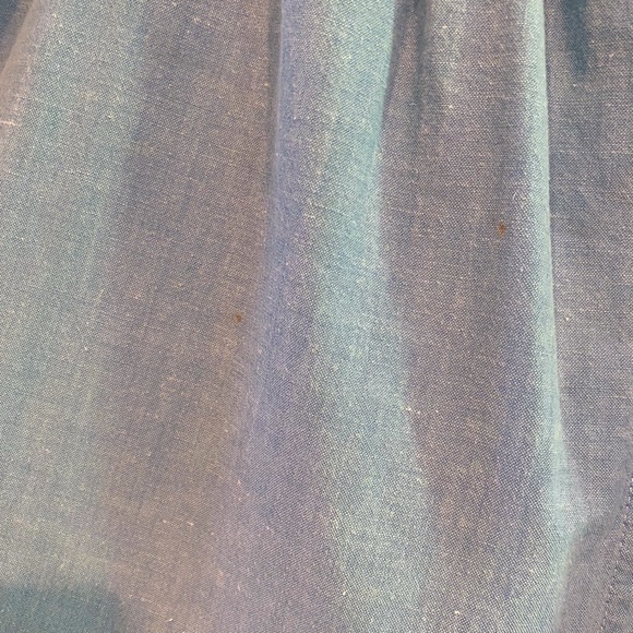 Vintage Notations Denim Button Front Maxi Skirt Embellished Size 14 - Picture 7 of 8